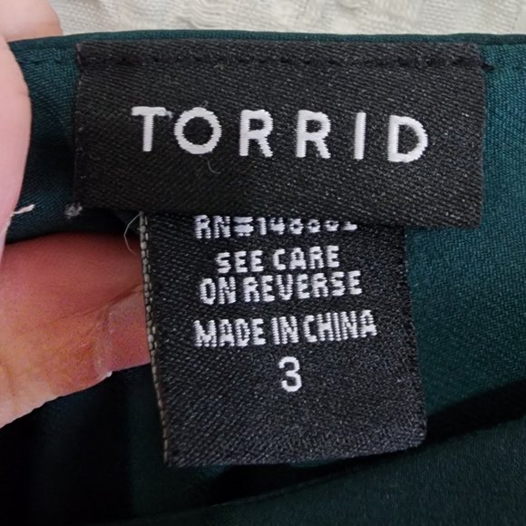 Torrid Dark Teal Camisole Top - Picture 11 of 13